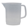 Odmerka PP s uchom nízka, lisovaná stupnica, 500 ml