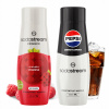 Sirup SodaStream Malina Zero + Pepsi Max Koncentrát bez cukru pre saturátor
