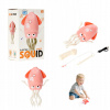CHOBOTNICA Squid TANCUJÚCA KLAMAČKA INTERAKTÍVNA HRAČKA RUŽOVÁ