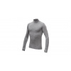 SENSOR MERINO BOLD pánské triko dl.rukáv roll neck cool gray S