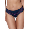 Tanga Axami V-9418 Farba: Modrá - tmavo, Veľkosť: L