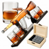 Whisky Set Karafa Kalašnikov KARABÍNA AK-47 Pištoľ 4 Poháre Ľadové Kocky