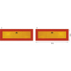 WELLHOX Reflexné tabule TW-P2 / RR 101-01W-71 (2 ks)