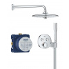 Grohe Precision SmartControl Sprchový set s termostatom pod omietku, priemer 26 cm, 3 prúdy, chróm 34878000-GR