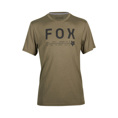Pánské triko Fox Non Stop Ss Tech Tee XL Olive Green