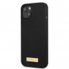 Guess Silicone Metal Logo MagSafe Kompatibilný Zadný Kryt pre iPhone 13 Black 5 14528105