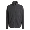 adidas Multi Essentials Full-Zip Fleece Jacket Mens Black 2XL