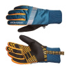 SNOWSPORT GLOVES zimní běžkařské rukavice - S-tm.modrá/kari