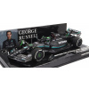 Minichamps Mercedes gp F1 W14 Team Mercedes-amg Petronas Formula One N 63 7th Bahrain Gp 2023 George Russel 1:43 Matt Black