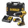 DeWALT Náradie - 18V AKU vŕtačka s príklepom, 2x aku 1,5 Ah XR, nabíjačka DCD778S2T