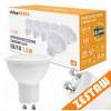 SADA 6x LED žiarovka GU10 1,5W 135lm - neutrálna biela