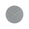 Designové nástěnné hodiny 5788GY Karlsson 30cm