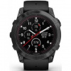 Inteligentné hodinky Garmin fenix 7X Pro Sapphire Solar - Titan Carbon Grey / Black Silicone Band (010-02778-11)