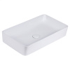 Lotosan LKU41206 TYLIA umývadlo na dosku 61 x 34,5 cm 61 x 11 x 34,5 cm biela lesklá