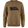Fjällräven Fjällräven Logo Sweater M, Veľkosť S, Farba WOOD BROWN
