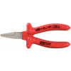 Kliešte ploché KS Tools, 1000 V, 160 mm, krátke, ponorná izolácia