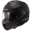 Čeľusťová prilba LS2 FF908 STROBE II SOLID MATT BLACK, homologácia ECE 22.06