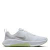 Nike MC Trainer 3 Womens Workout Shoes Wht/Mtlc Silv 5 (38.5)