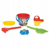 Wader Sada na piesok 6 ks Paw Patrol / Tlapková patrola 23x35x21 cm