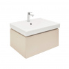 Swiss aqua technologies Koupelnová skříňka s umyvadlem SAT Feel 60x30x46 cm pískově béžová mat SATFEEL60BEU1B