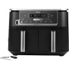 Ninja Foodi Max Dual Zone AF451EU teplovzdušná fritéza, 9.5 l, 2470 W, čierna; AF451EU