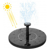 CEEDIR Čerpadlá pre jazierka 1,4 W solárne čerpadlo pre fontány Solárne čerpadlo pre záhradu, vtáčie kúpele, dekorácie vodných prvkov (okrúhle) CEEDIR