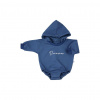 Dojčenské teplákové body s kapucňou baggy Koala Dreamer modrá - 80 (9-12m)