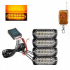 Výstražné lampy stroboskop 12 LED 12V-24V pre odťahovku pomoci na ceste