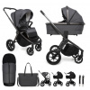 Muuvo Kombinovaný kočík 2v1 Quick SE 2 Varianta: Diamond Graphite