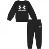 Under Armour Armour Big Logo Set Infant Boys Black/White 3-6 Mth