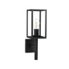 Vonkajšie fasádne svietidlo - Záhradná nástenná lampa Externá Malmo Up Black (Vonkajšie fasádne svietidlo - Záhradná nástenná lampa Externá Malmo Up Black)