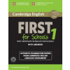 Cambridge English First 1 for Schools for Revised Exam from 2015 Student's Book Pack (Student's Book with Answers and Audio CDs (2))