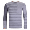 Pánské tričko Ortovox 185 Rock'N'Wool Long Sleeve Grey Blend S