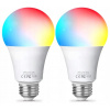 Smart osvetlenie - LED žiarovka E27 10W RGB inteligentná wifi fopo 2 kusy (LED žiarovka E27 10W RGB inteligentná wifi fopo 2 kusy)