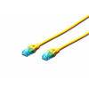 DIGITUS Digitus DK-1512-250/Y sieťový kábel Žltá 25 m Cat5e U/UTP (UTP) (DK-1512-250/Y)