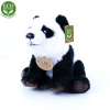 PLYŠOVÁ PANDA SEDIACI ALEBO STOJACI 22 CM, ECO-FRIENDLY
