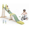 Set šmykľavka s trojitou vlnou a balančné odrážadlo Super Megagliss 2v1 Life Smoby nastaviteľná dĺžka šmyku 360 cm