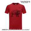 Tričko RANGER® - DIVIAK - a M Červená