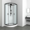 Sanotechnik Rakúsko Sanotechnik QuickLine EPIC 1, sprchový box štvrťkruh 90x90x235cm, CL50