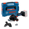 Bosch EXPERT Aku uhlová brúska EXWS18V-15S 125mm L-Boxx (bez aku) 06019M6001