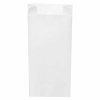 Wimex Papierové vrecko s bočným skladom biele 20+7 x 45 cm `5kg`