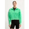 Mikina adidas by Stella McCartney zelená farba, jednofarebná, JJ0085 M