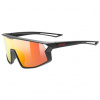 Juniorské okuliare UVEX SKYRYSE JR. BLACK MATT/MIR.RED (S5330762216)