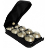 Petanque sada MASTER 8 matně zlatých koulí obal nylon