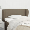 VidaXL Opierka hlavy, taupe, 103x23x78/88 cm, tkanina