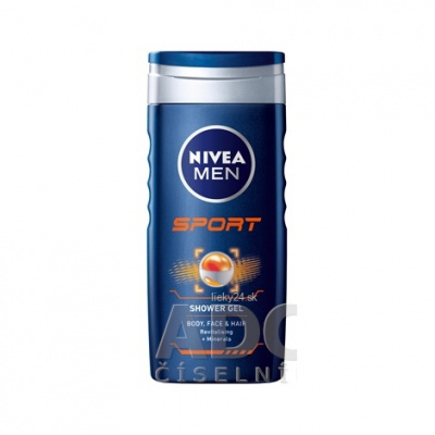 Nivea Men Sport sprchový gél 250 ml