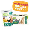 ANL ANIMAL ISLAND Chicken in broth Box - mokré krmivo pre mačky - 40x85g
