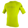Lycra O'Neill Basic Skins S/S Rash Guard lime L 24/25 - Odosielame do 24 hodín