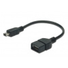 PremiumCord kur-16 USB, USB A/female - Mini 5pin USB/male, OTG, 20cm