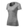 MALFINI Premium® Tričko dámske Merino Rise tmavosivý melír Veľkosť: L 1581215